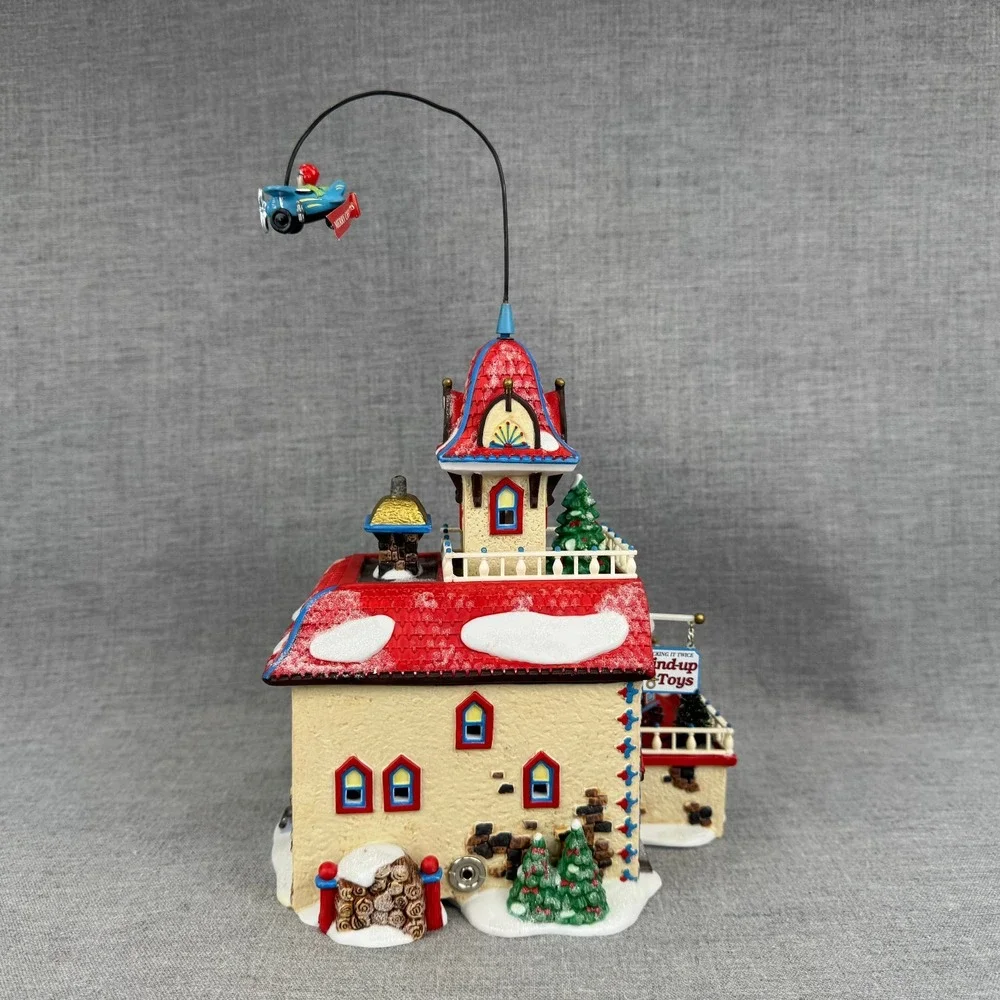 Department 56 Checking It Twice Wind-Up Toys North Pole 56.56757 Box